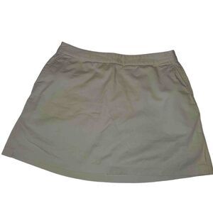 Adidas Khaki stretch athletic skort 10